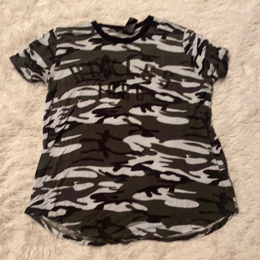 Young and Reckless Camouflage Camo Tee Shirt